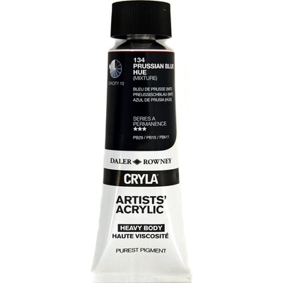 Daler-Rowney Cryla Artists’ АКРИЛНА боя Prussian Blue Hue 75 ml 1 бр (125075134)
