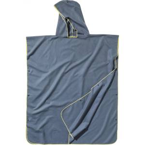 Cocoon Микрофибърна кърпа Cocoon Microfiber Towel Poncho Ultralight Microfiber towel - Anchor Grey - размер 220 x 90 cm (555-0111-0111)