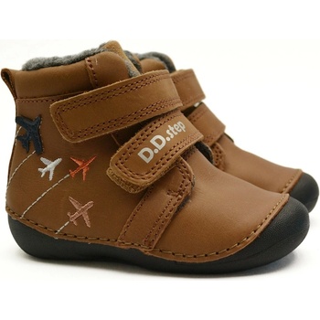 D.D.Step zimní obuv w015-52347b chocolate