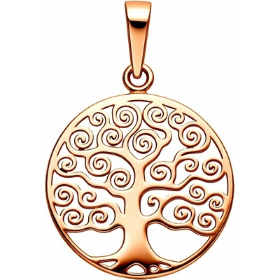 Zlaton Přívěsek růžové zlato strom života N05122501956