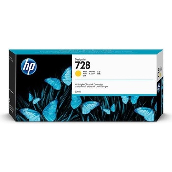 HP Оригинален патрон HP No. 728, F9K15A, T730/830, 300 ml, Yellow (3015102255)