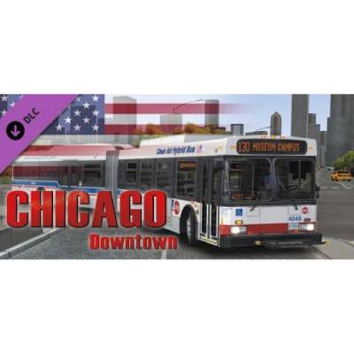 Игра OMSI 2 Add-On Chicago Downtown за PC Steam, Електронна доставка