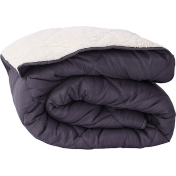 Izidream Зимна олекотена завивка шерпа за спалня 200/210 см Коузи индиго