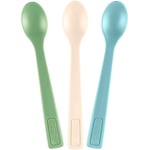 Nip Green line spoon 4m+ 3БР. бежово, синьо, зелено (nip37066)