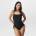 Jack Wills Бански костюм Jack Wills Women's JW Ruched Balconette Swimsuit - Black