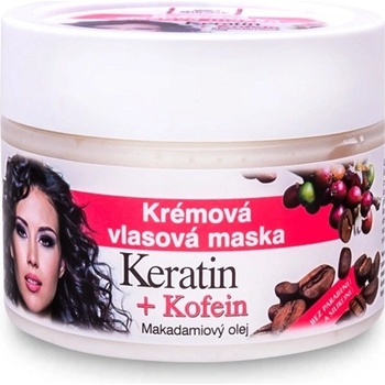 BC Bione Cosmetics - krémová vlasová maska KERATIN +KOFEIN 260 ml