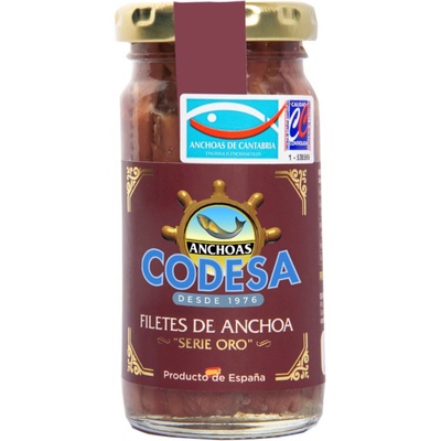Codesa Anchoas de Cantabria Filety z kantábrijských ančovičiek v olivovom oleji 95 g