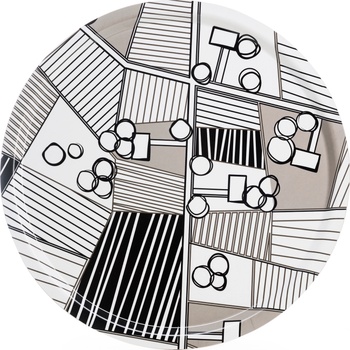 Born in Sweden Поднос за сервиране Sweden from Above Countryside кръгъл 46 см (7340204)