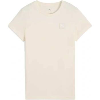 Puma ESSENTIALS ELEVATED TEE béžová