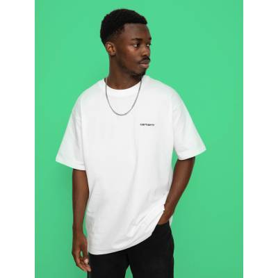 Carhartt WIP Script Embroidery white black