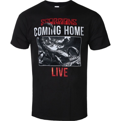 NNM мъжка тениска Scorpions - Coming Home Live 03 - Black - 51890500