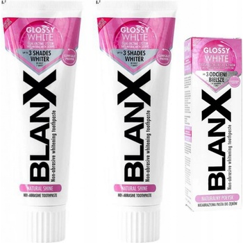 BlanX Glossy White Bieliaca zubná pasta 2 x 75 ml