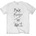 Pink Floyd The Wall & Logo White L Риза (WALLTS03MW03)