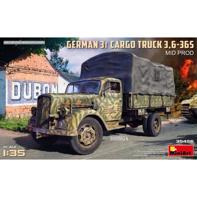 MiniArt German 3t Cargo Truck 3 6-36S Mid Production 1:35
