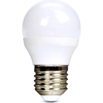 Solight LED žárovka Mini Globe G45 6W, 510lm, E27, teplá bílá