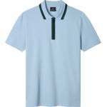 PS Paul Smith Блуза с яка PS Paul Smith Men's Zipped Short Sleeve Polo Shirt - Blue 41D