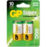 GP Batteries Алкална батерия gp super lr14, 2 бр. в опаковка, 1.5v (gp-ba-14a21-sb2) - BestPC