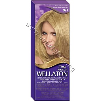 Wella Боя за коса Wellaton Intense Color Cream, 9/1 Special Light Ash Blond, p/n WE-3000045 - Трайна крем-боя за коса за наситен цвят, специално пепелно руса (WE-3000045)