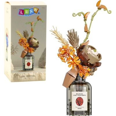 mamido Stavebnice podzimní kytice v lahvi 362 ks