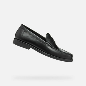 Geox Черни мъжки мокасини Geox Recanati Geox | Cheren | МЪЖЕ | 40