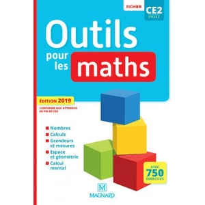 Outils pour les Maths CE2 - Fichier de l'élève | FREY-TOURNIER, REALE-BRUYAT (ISBN: 9782210505285)