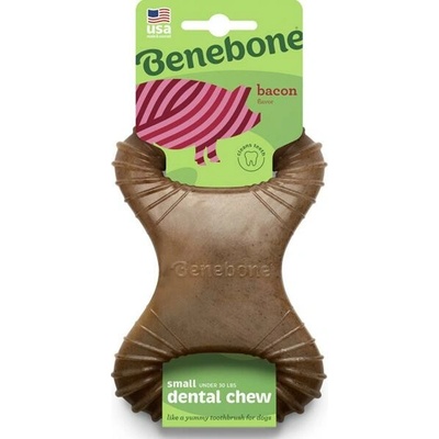 Benebone Dental Chew ochucená slanina 14 x 9 cm