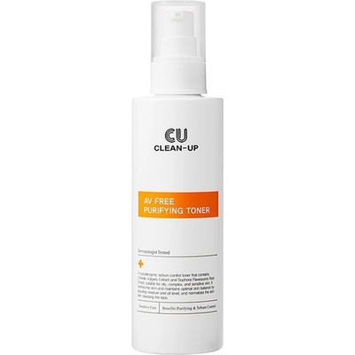 CUSKIN Clean-Up AV Free Purifying Toner - Почистващ Тоник за Проблемна Кожа без AV 200мл