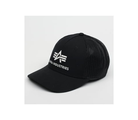 Alpha Industries Basic Trucker Cap černá