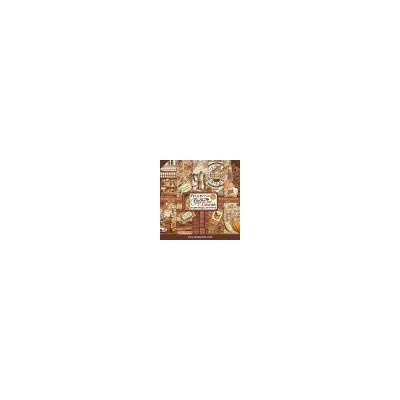Sada papírů 30,5x30,5 190g Coffee and Chocolate (SBBL144) Stamperia SCR513333