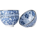 MIJ Jedálenská miska Plum & Cherry Blossom keramika 4 ks 200 ml