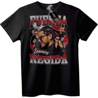 NOONEBRAND Тениска Fuerza Recida Музика - 3XL, Black