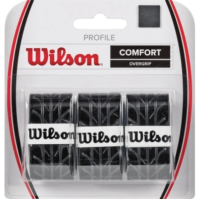 Wilson Profile overgrip 3ks černá – Zboží Dáma