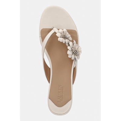 Lauren Ralph Lauren джапанки дамски кожени Frncsa Flwr (802P10399001.100)