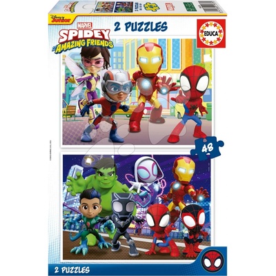 Educa Spidey & his Amazing Friends od 4 rokov 2 x 48 dielov