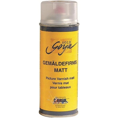 Záverečný lak v spreji Solo Goya 400 ml matný