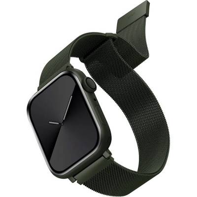Uniq Dante remienok pre Apple Watch 42/44/45/Ultra 49mm zelený UNIQ-45MM-DANGRN