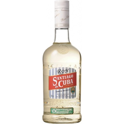 Santiago de Cuba Carta Blanca 38% 0,7 l (holá láhev)