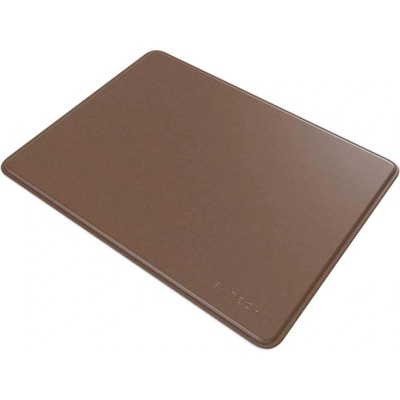 Satechi Eco-Leather Mouse Pad - дизайнерски кожен пад за мишка (кафяв)