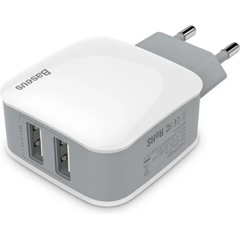 Image 1 of Baseus Letour 2.4A White (ZCL2B-B02)