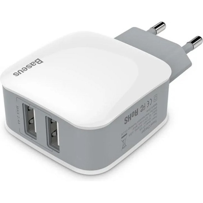 Baseus Letour 2.4A White (ZCL2B-B02)