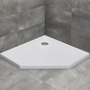 Radaway Петоъгълно душ корито Radaway Doros PT 80x80 см бял акрил (SDRPT8080-01)