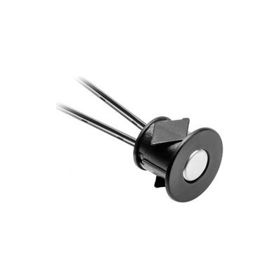 GTV Stmívatelný dotykový spínač 12V 24W, černý, fi 22 x 16mm, pro otvor fi18