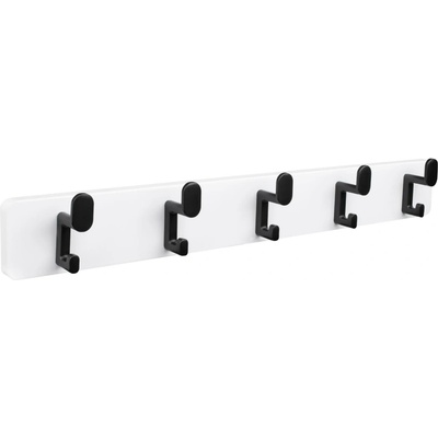 Walteco 8598 biely MDF/matny čierny