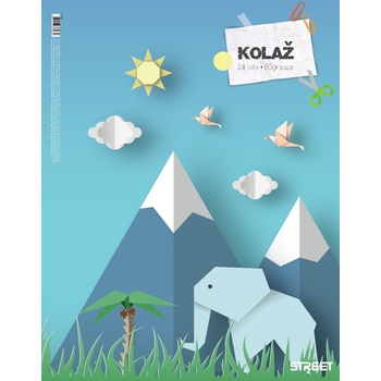 Image 1 of STREET Цветна хартия Street, А3, 20 листа (24769-А)