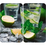 Wenko Комплект от 2 стъклени аспиратора с, 52 x 30 cm Mojito - Wenko (2521482100)