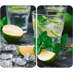 Wenko Комплект от 2 стъклени аспиратора с, 52 x 30 cm Mojito - Wenko (2521482100)