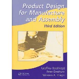 Product Design for Manufacture and Assembly | Geoffrey Boothroyd (ISBN: 9781420089271)