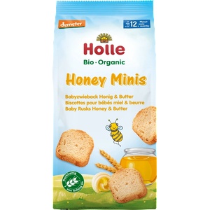 Holle Мини медени сухари 100г