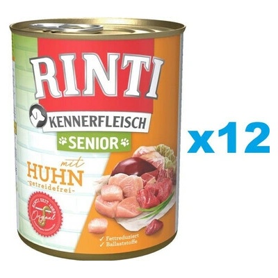 Rinti Kennerfleisch Senior kuracie 12 x 400 g