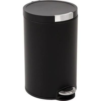 EKO 20 л. матирано черен кош за отпадъци с педал ЕКО от серия artistic (eko922520mattblack)